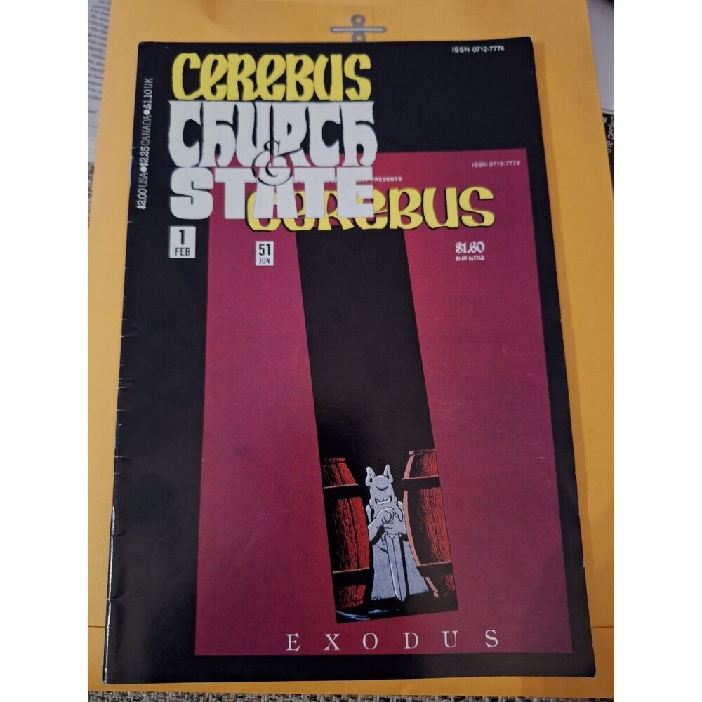Cerebus Comic Dave Sim Gerhard Aadvark Vanaheim‎ Cerebus Bi-weekly